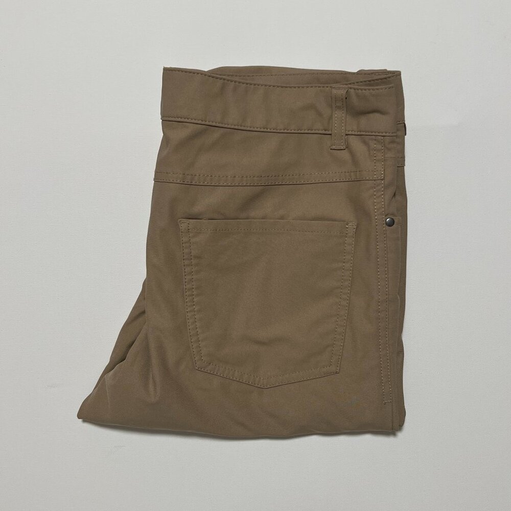 One Day Away Pants Chino Lightweight Stretch Casual Beige Men's size 34x30